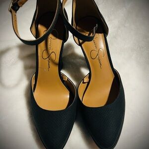 Jessica Simpson Black Heels